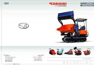 Dumper cingolati Cormidi C 31.200 RI