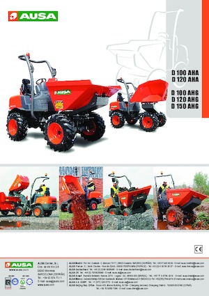 Dumpers a Ruote Ausa D 100 AHG