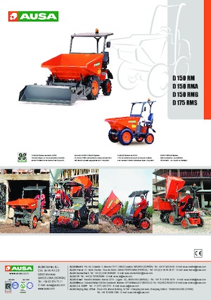 Dumpers a Ruote Ausa D 150 RM