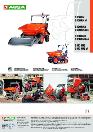 Dumpers a Ruote Ausa D 150 RMG
