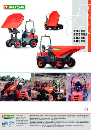 Dumpers a Ruote Ausa D 250 AHGA