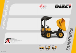 Dumpers a Ruote Dieci DP 1000 F