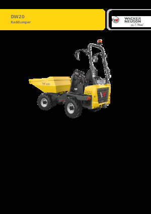 Dumpers a Ruote Wacker Neuson DW20-2