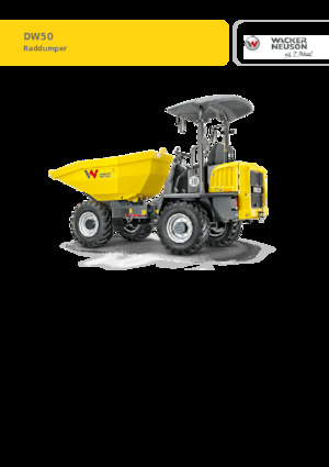 Dumpers a Ruote Wacker Neuson DW50