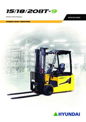 Carrelli elevatori frontali elettrici Hyundai 20 BT 9 ac
