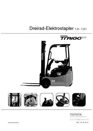 Carrelli elevatori frontali elettrici Toyota 7 FBEST 15 