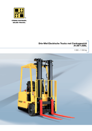 Carrelli elevatori frontali elettrici Hyster A 1.50 XL