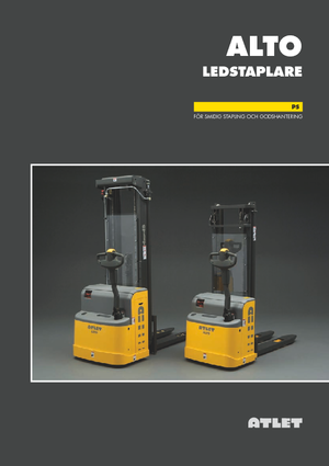 Carrelli elevatori frontali elettrici Atlet Alto PS
