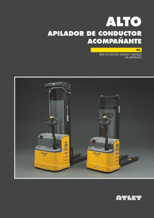 Carrelli elevatori frontali elettrici Atlet Alto PS