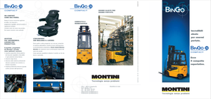 Carrelli elevatori frontali elettrici Montini Bingo 250 Compact.P