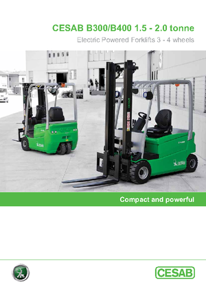 Carrelli elevatori frontali elettrici Cesab Blitz 318 AC
