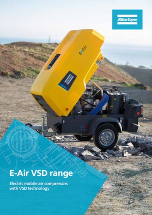 Compressori Protatili - Diesel, Elettrici, Benzina Atlas Copco E-Air H450 VSD