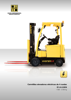 Carrelli elevatori frontali elettrici Hyster E1.6XN