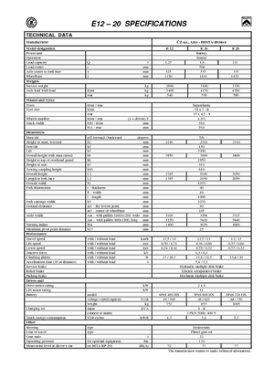 Carrelli elevatori frontali elettrici Desta E 16 ac