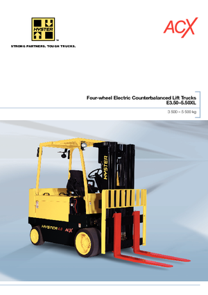 Carrelli elevatori frontali elettrici Hyster E4.0XN