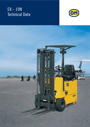 Carrelli elevatori frontali elettrici OM-Pimespo E 8 N