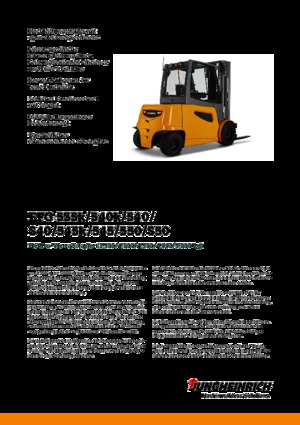 Carrelli elevatori frontali elettrici Jungheinrich EFG S50