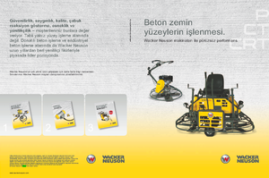 Lisciatrici Wacker Neuson CT 36-400 E