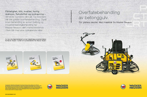 Lisciatrici Wacker Neuson CT 36-400 E
