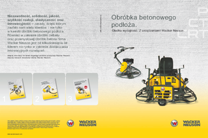 Lisciatrici Wacker Neuson CT 36-400 E