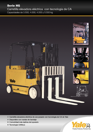 Carrelli elevatori frontali elettrici Yale ERC 45 HG