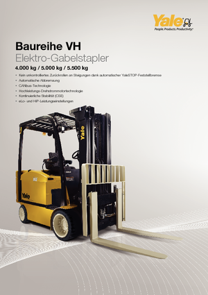 Carrelli elevatori frontali elettrici Yale ERC40VH