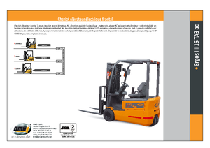 Carrelli elevatori frontali elettrici OMG Ergos III 16 TA 3