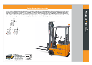 Carrelli elevatori frontali elettrici OMG Ergos III 8 TA 3 ac 