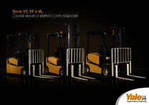 Carrelli elevatori frontali elettrici Yale ERP 18 VF