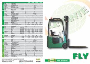 Carrelli elevatori frontali elettrici Levante FLY 08