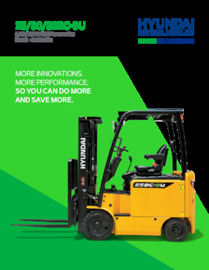 Carrelli elevatori frontali elettrici Hyundai 32BC-9U