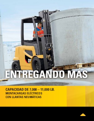 Carrelli elevatori frontali elettrici Caterpillar 2EP10000