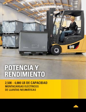 Carrelli elevatori frontali elettrici Caterpillar 2ET4000
