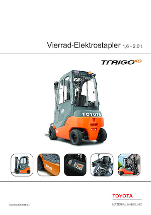 Carrelli elevatori frontali elettrici Toyota 8 FBM 20T 