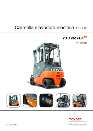 Carrelli elevatori frontali elettrici Toyota 8 FBM 20T 