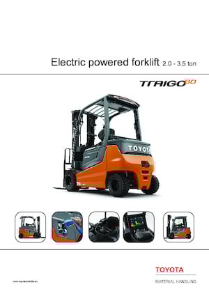 Carrelli elevatori frontali elettrici Toyota 9 FBMK 25T 