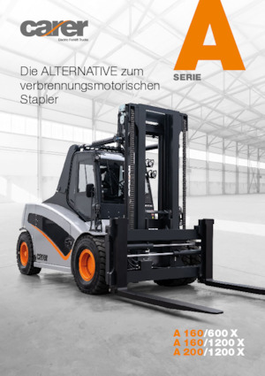 Carrelli elevatori frontali elettrici Carer A 160 X