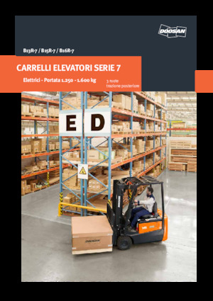 Carrelli elevatori frontali elettrici Doosan B13R-7 