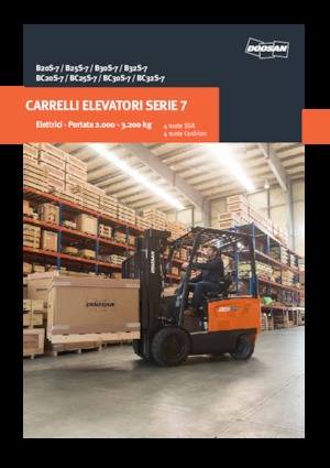 Carrelli elevatori frontali elettrici Doosan B20S-7