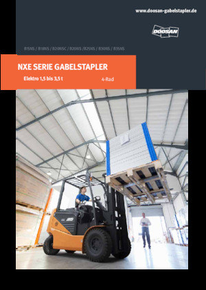 Carrelli elevatori frontali elettrici Doosan B30NS 