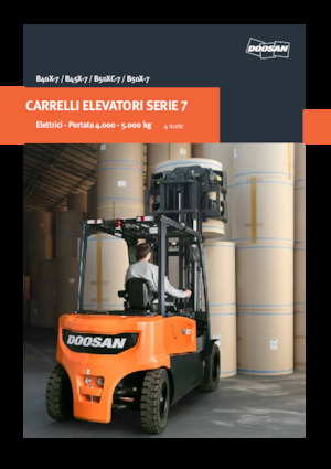 Carrelli elevatori frontali elettrici Doosan B40X-7