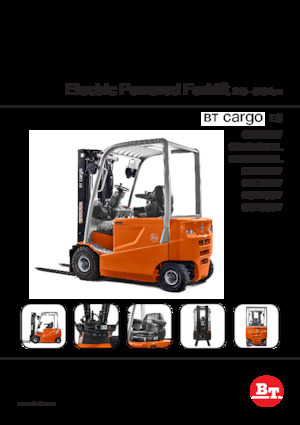 Carrelli elevatori frontali elettrici BT C6E200