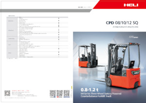 Carrelli elevatori frontali elettrici Heli CPD12SQ
