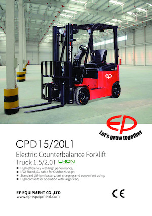 Carrelli elevatori frontali elettrici EP CPD20L1