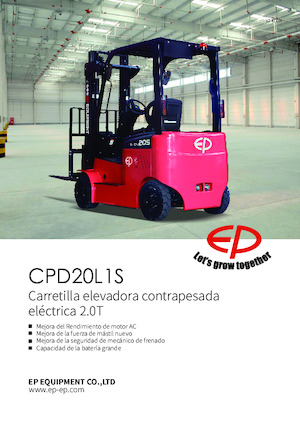 Carrelli elevatori frontali elettrici EP CPD20L1S