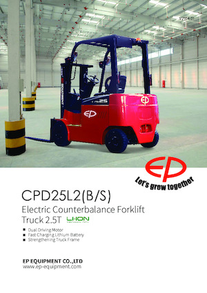 Carrelli elevatori frontali elettrici EP CPD25L2S