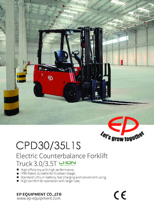 Carrelli elevatori frontali elettrici EP CPD35L1S
