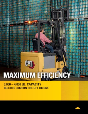 Carrelli elevatori frontali elettrici Caterpillar EC15N