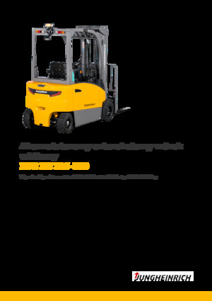 Carrelli elevatori frontali elettrici Jungheinrich EFG BC 330