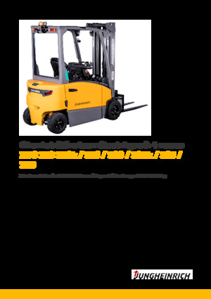 Carrelli elevatori frontali elettrici Jungheinrich EFG MC 330 